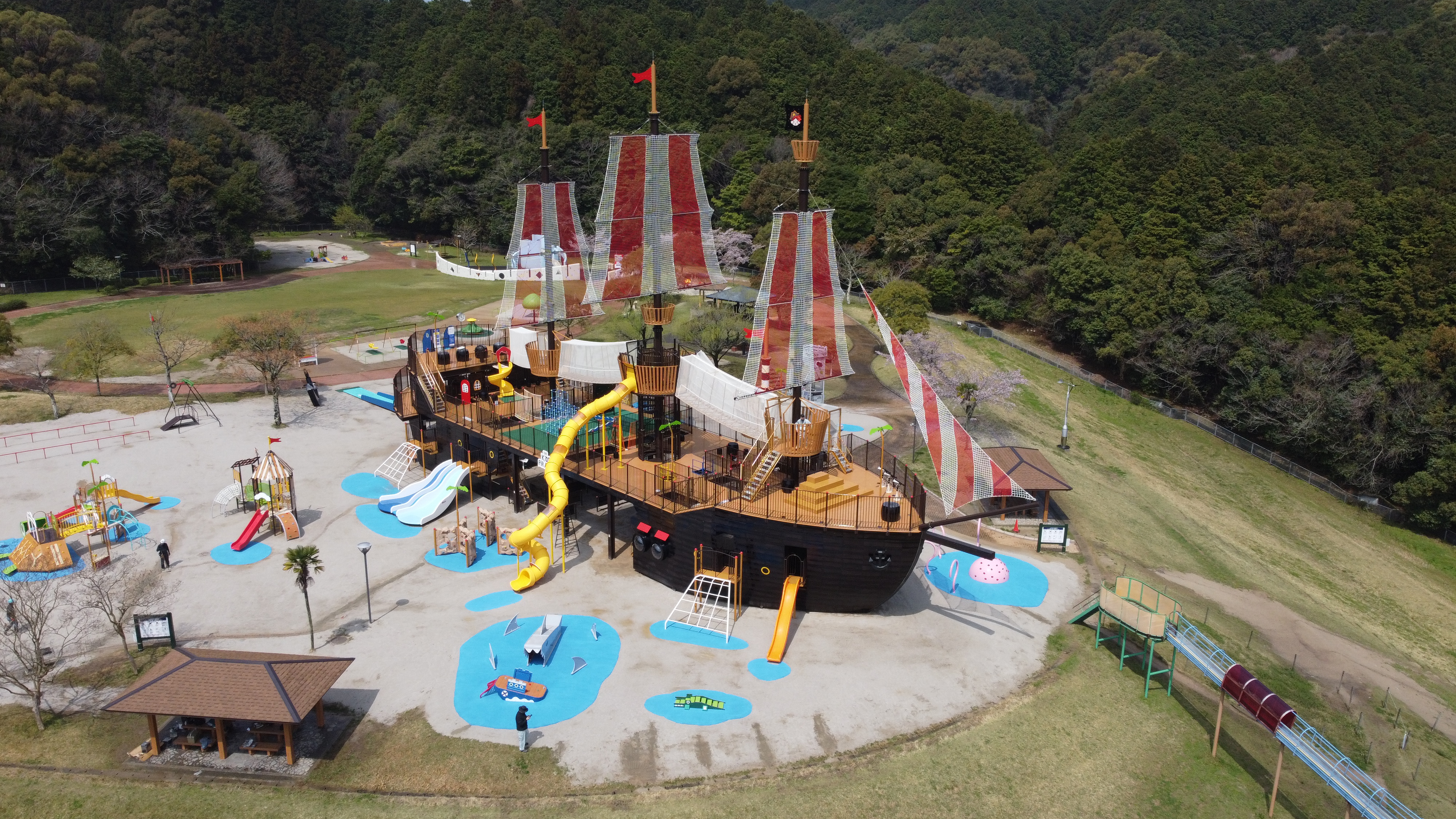 海賊船へ直行！筑紫野総合公園の混雑回避裏ワザと駐車場穴場情報