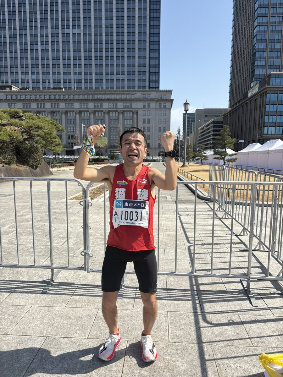 猫ひろしの東京マラソン自己ベストに驚愕！サブ2.5達成と現在の走力